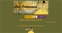 Desktop Screenshot of chez-petitemimine.fr